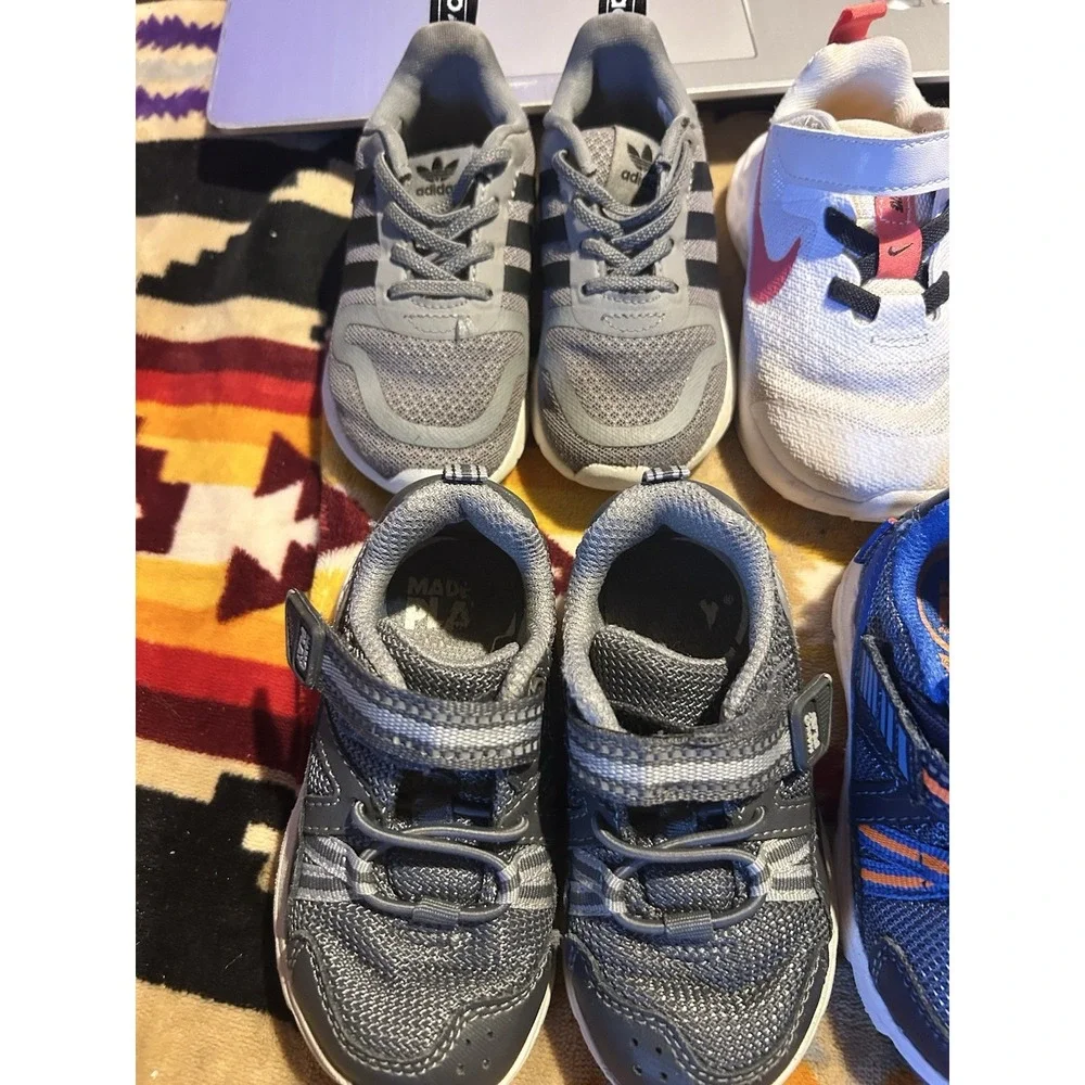 Set Of Four Baby Shoes! Toddler Size 6 & 6.5! Great Condition!